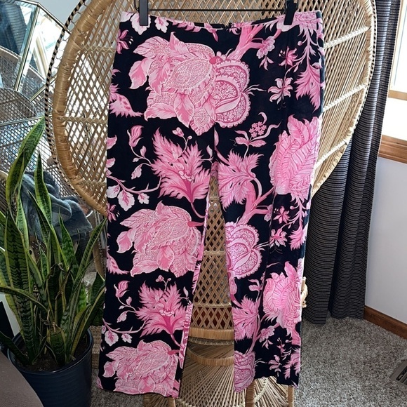 Etcetera Linen Printed Pants - Picture 4 of 7